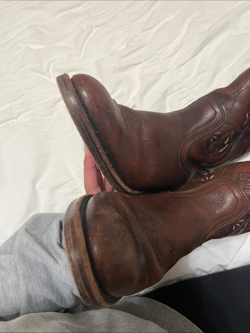 VINTAGE FRYE AUSTIN BOOT SIZE 8.5 - Picture 15 of 15